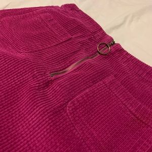Corduroy Skirt